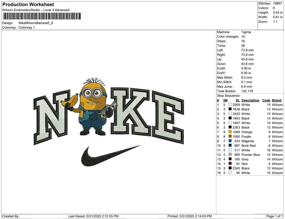 Nike Minions Banana