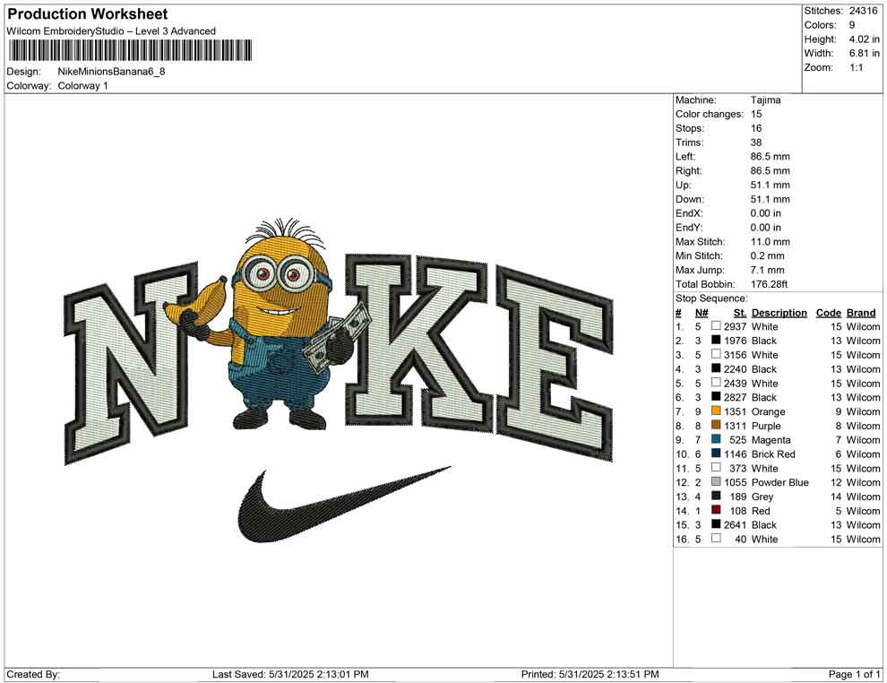 Nike Minions Banana