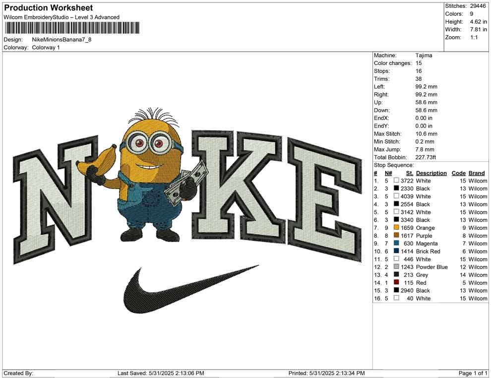 Nike Minions Banana