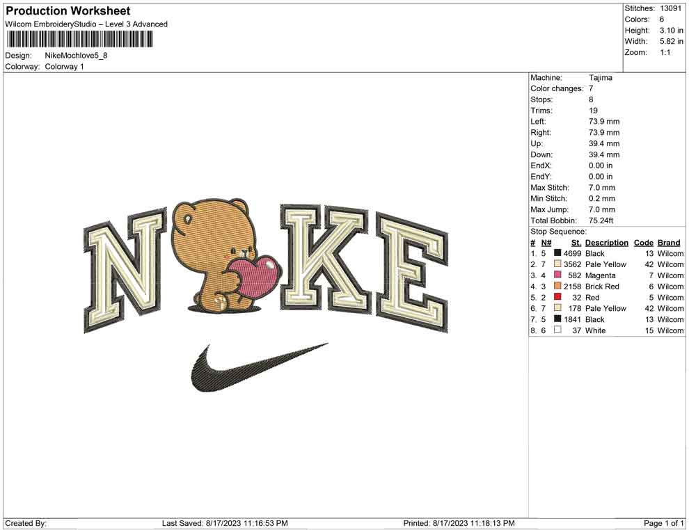 Nike moch love
