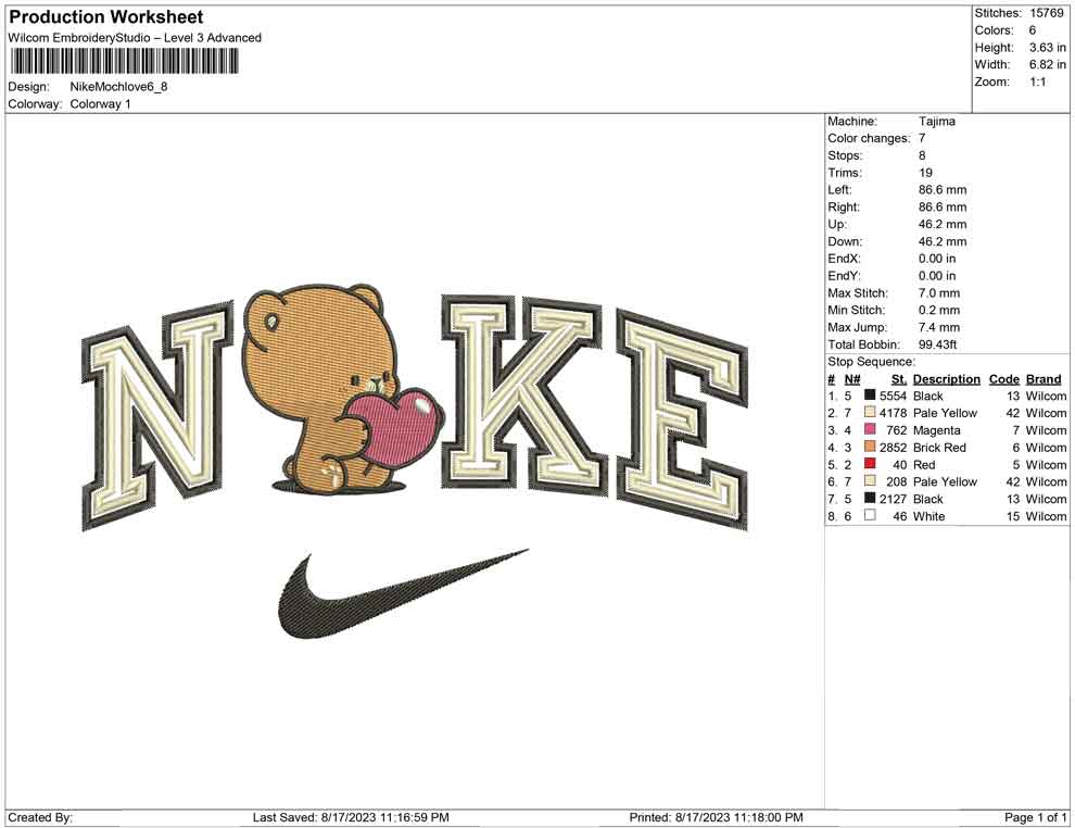 Nike moch love