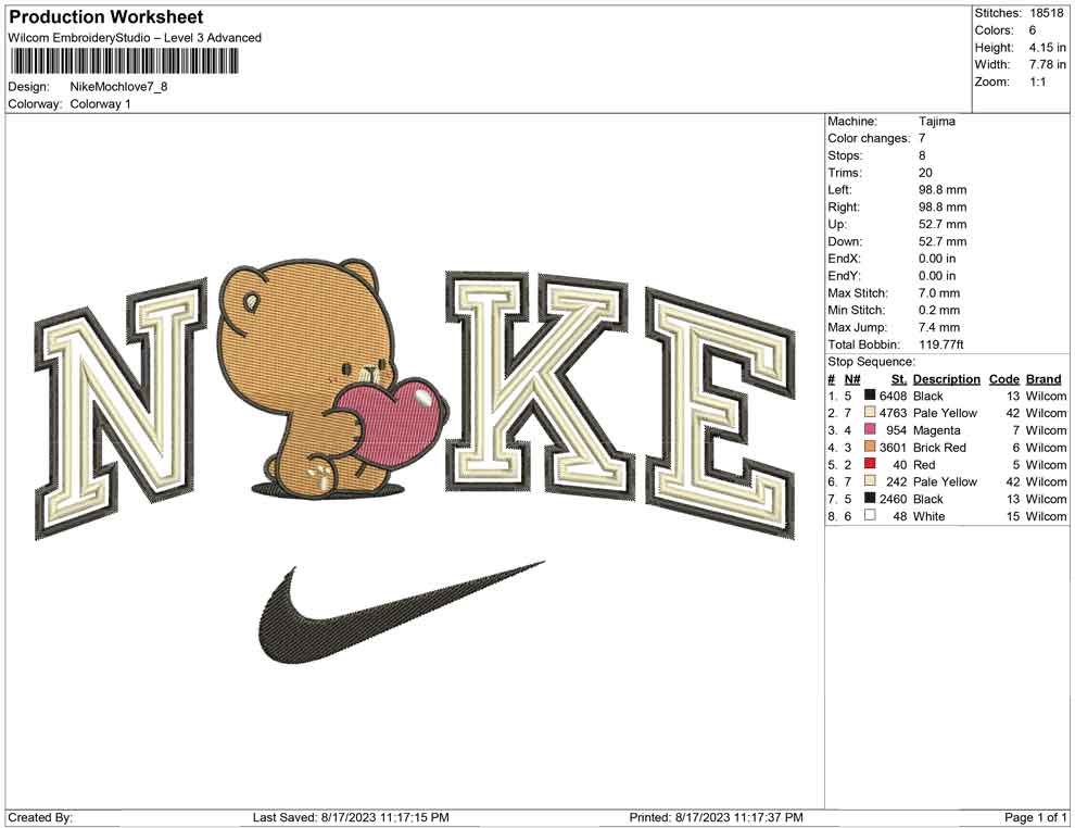Nike moch love
