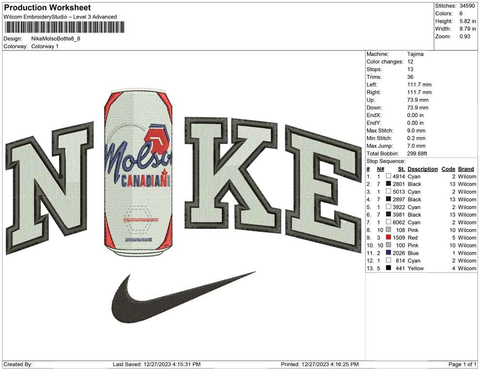 Nike Molso Bottle