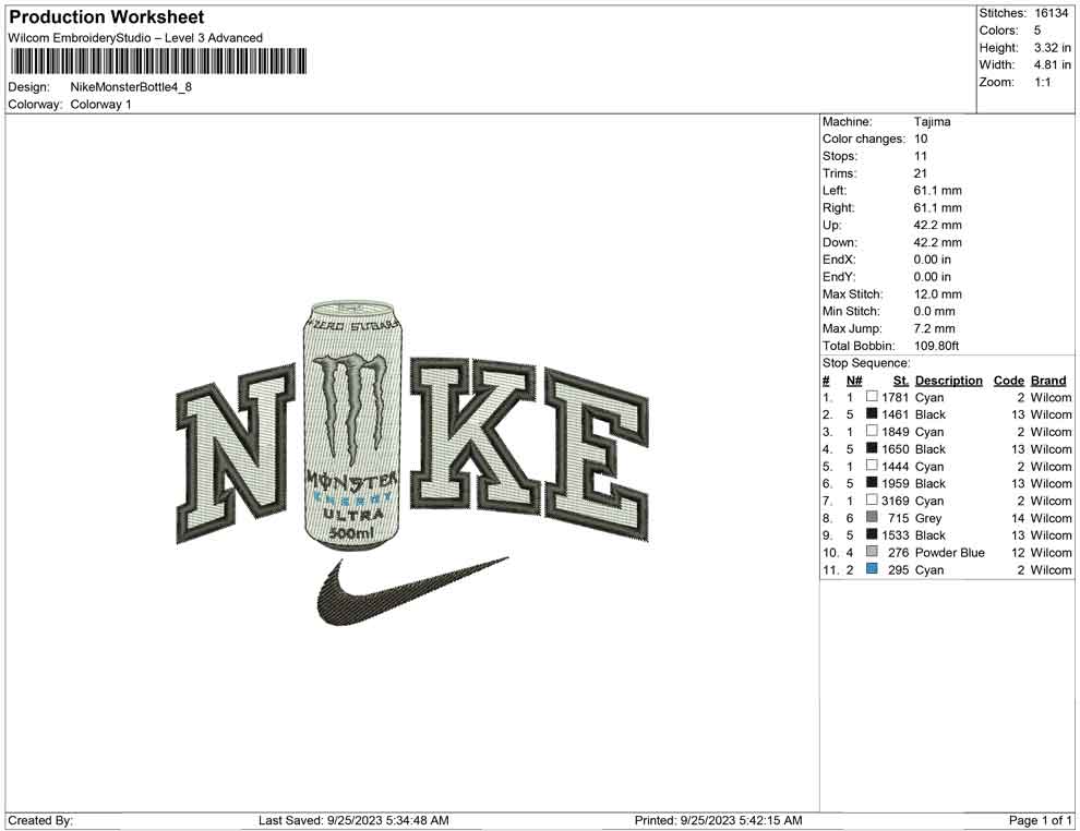 Nike Monster Bottle