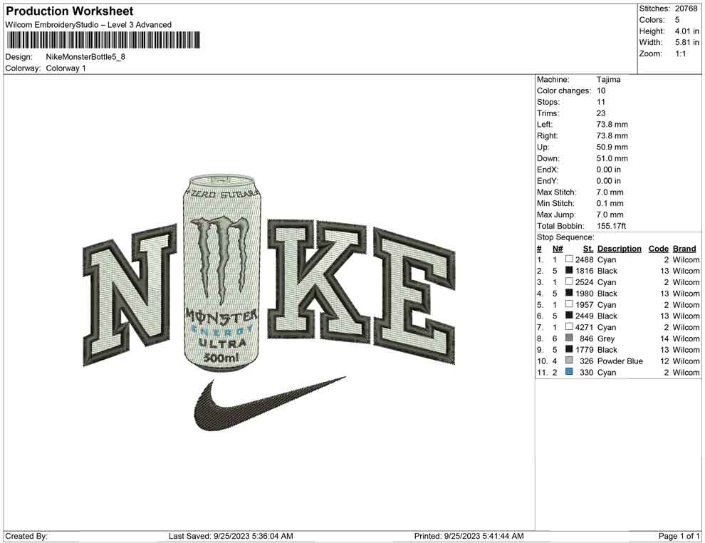Nike Monster Bottle