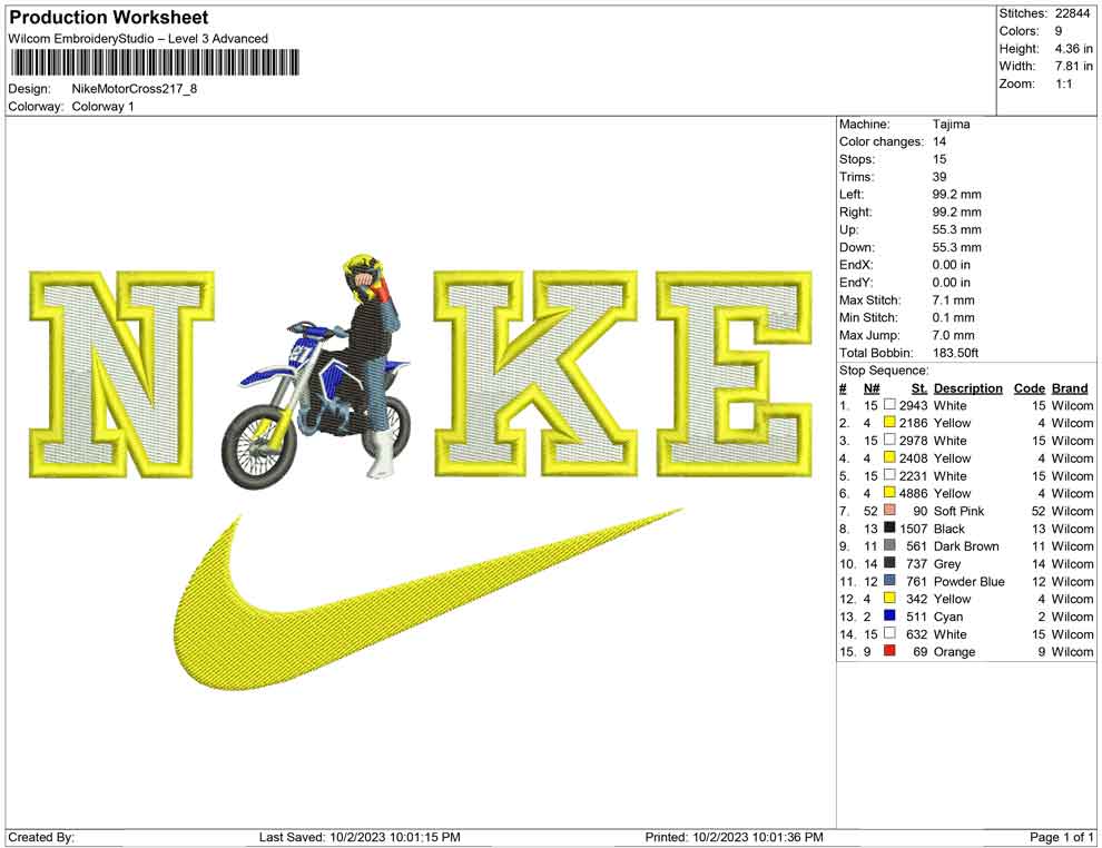 Nike Motor Cross 21
