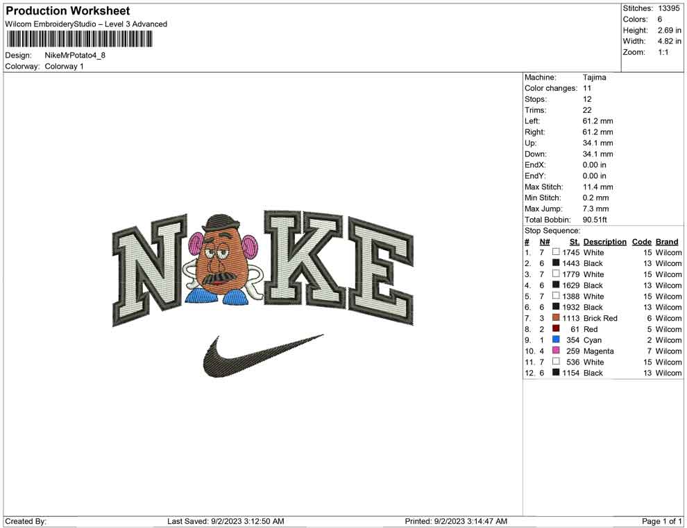Nike Mr Potato