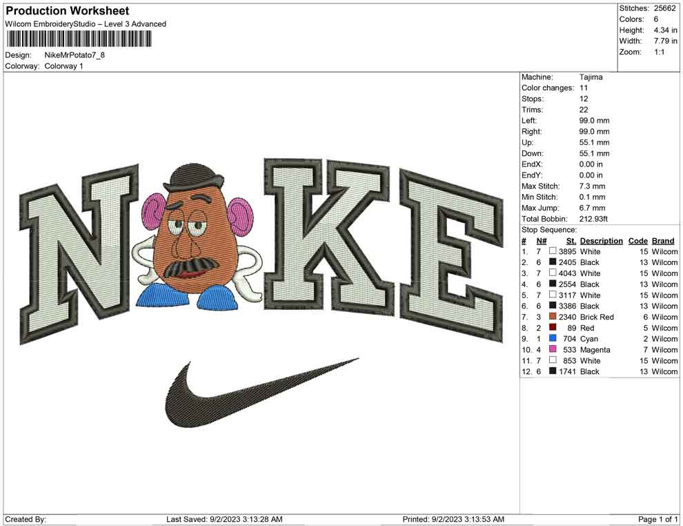 Nike Mr Potato