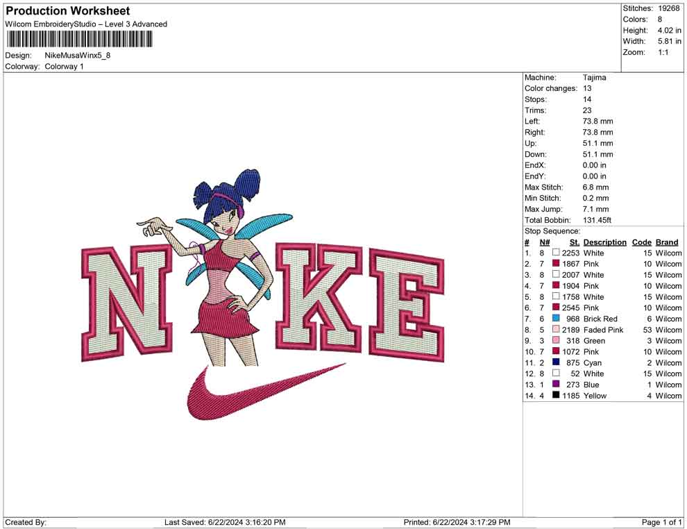 Nike Musa Winx