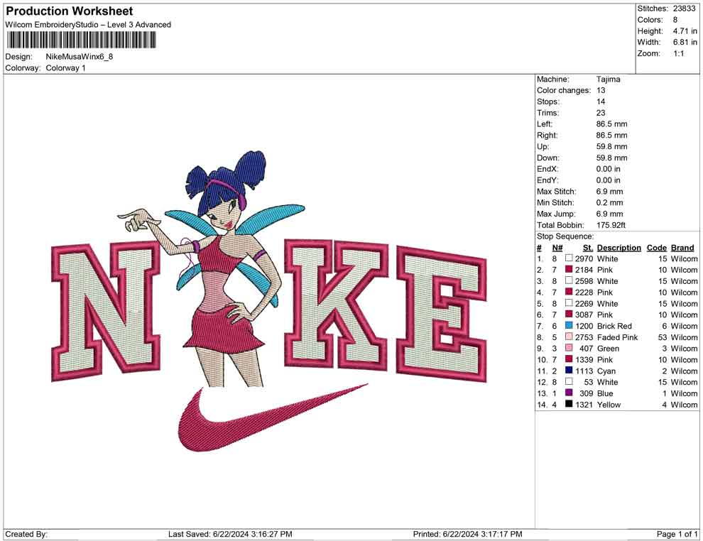 Nike Musa Winx