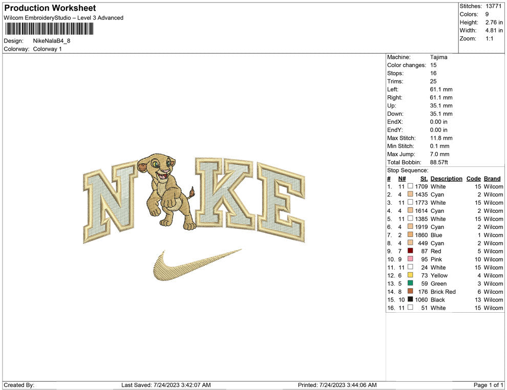 Nike Nala B