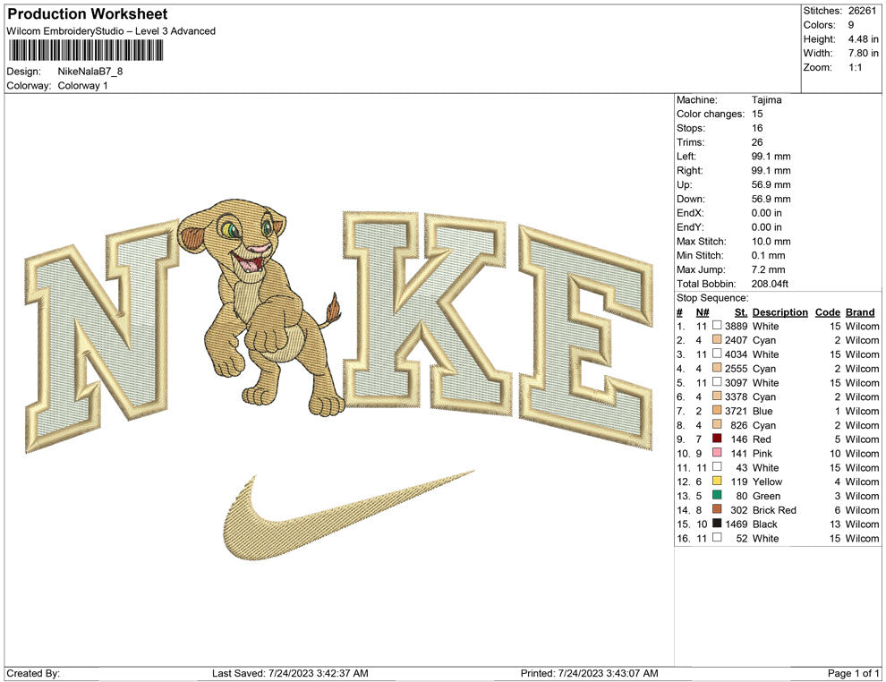 Nike Nala B