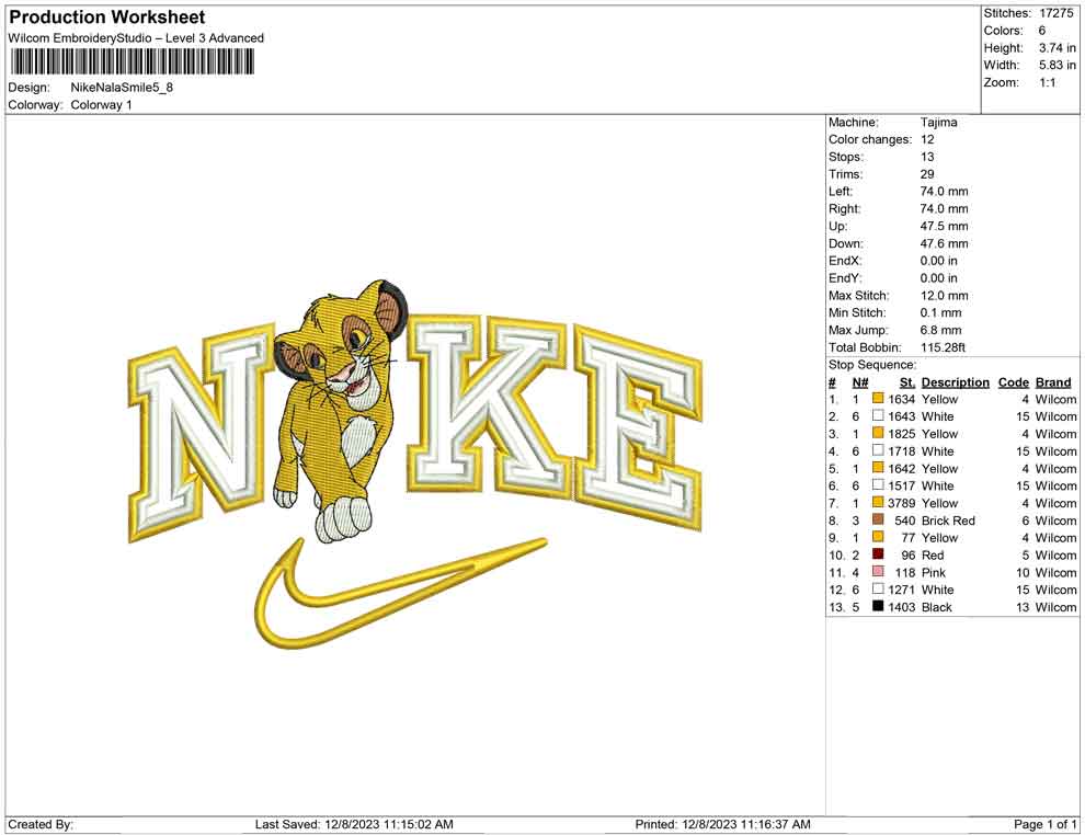 Nike Nala smile