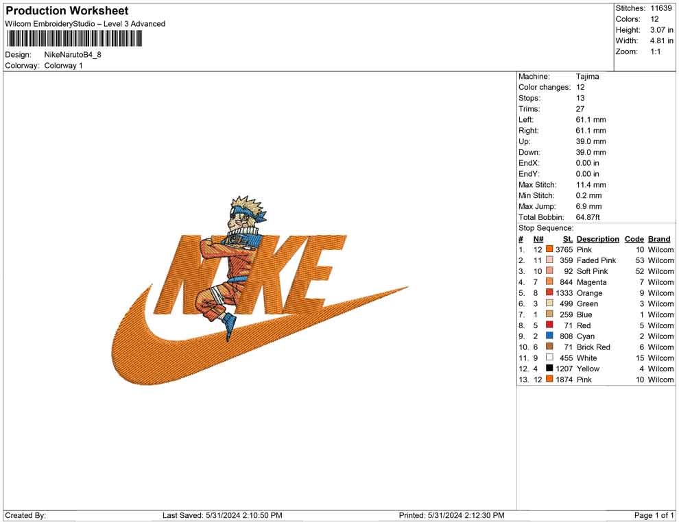 Nike Naruto B