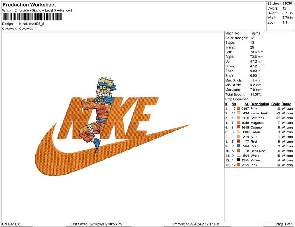 Nike Naruto B