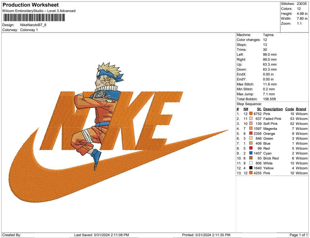Nike Naruto B