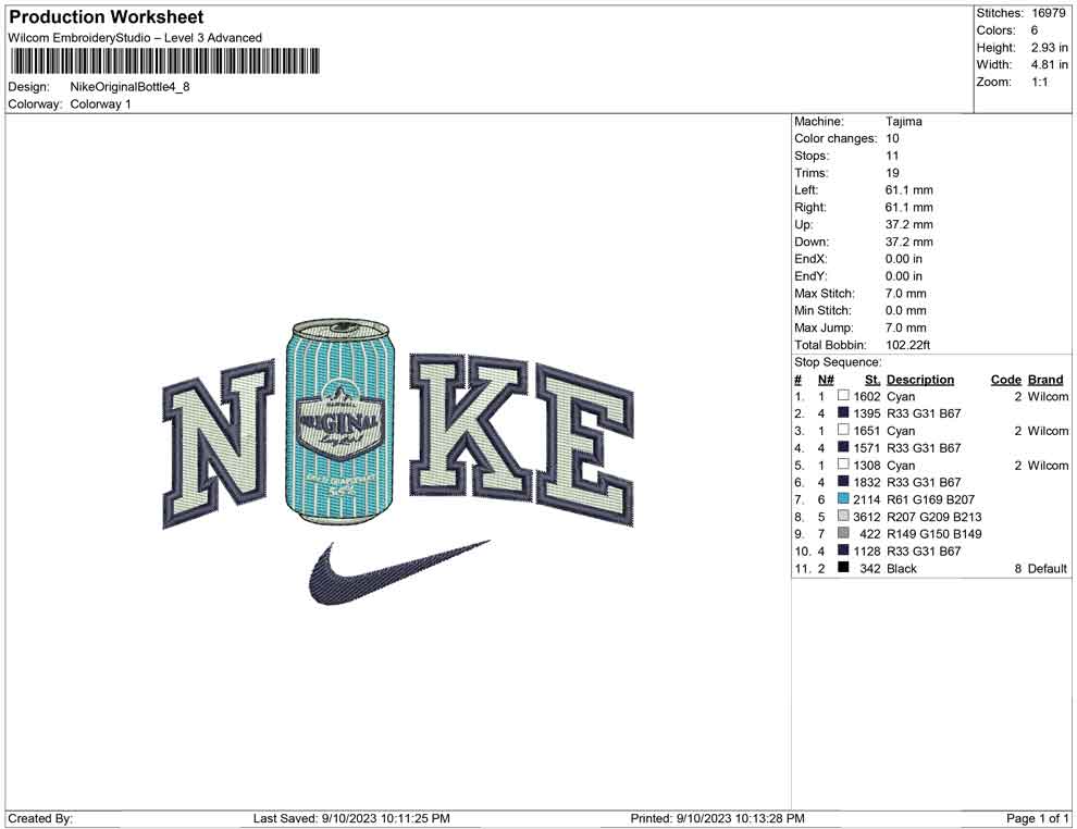 Nike Original Bottle