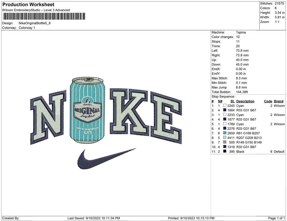 Nike Original Bottle