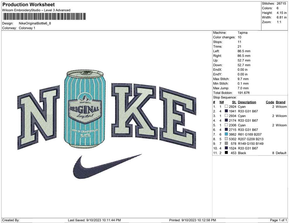 Nike Original Bottle