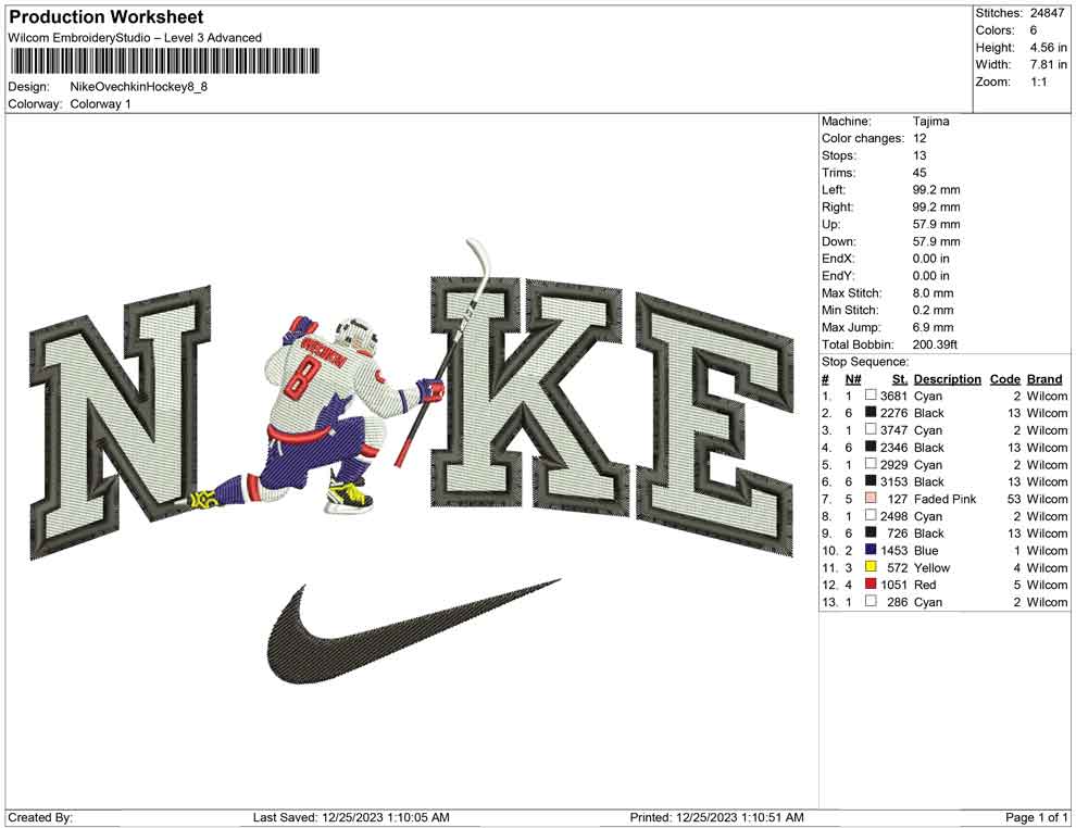 Nike Ovechkin hockey