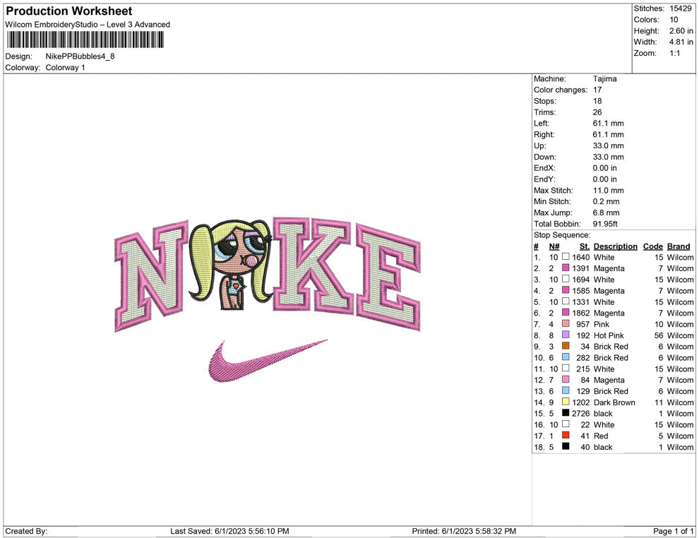Nike PowerPuff Bubble