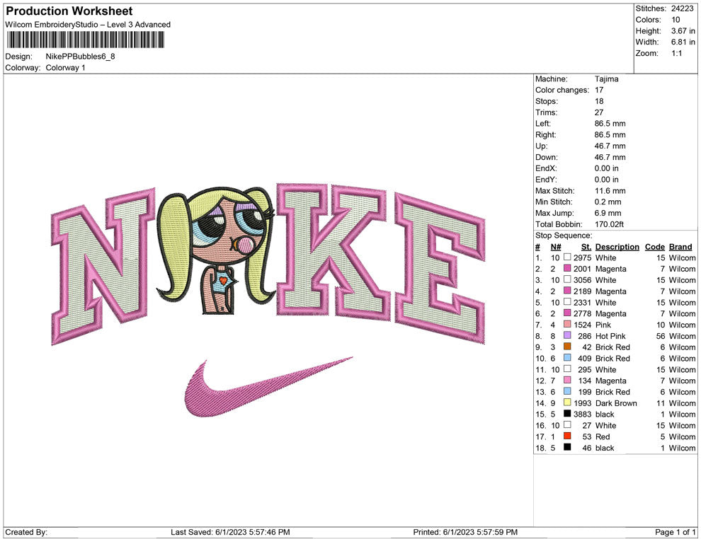Nike PowerPuff Bubble