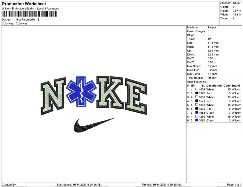 Nike Paramedic