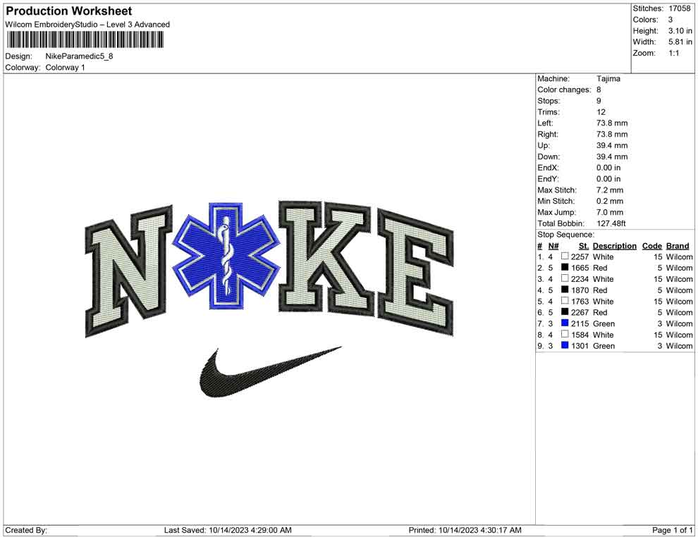 Nike Paramedic