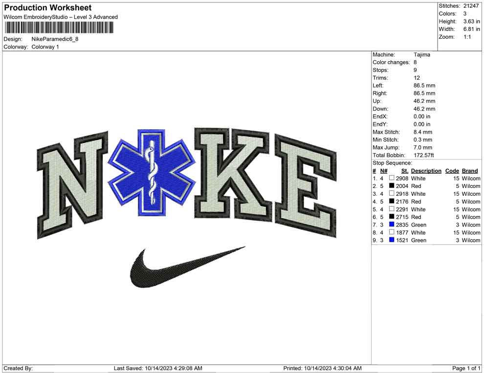 Nike Paramedic