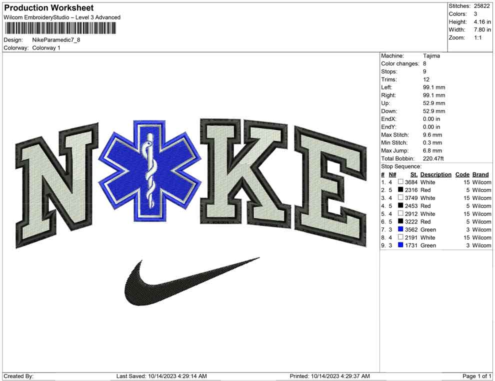 Nike Paramedic