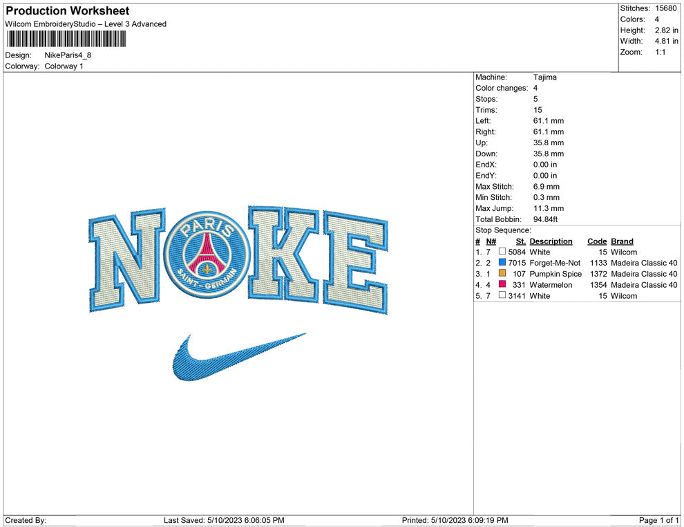 Nike Paris