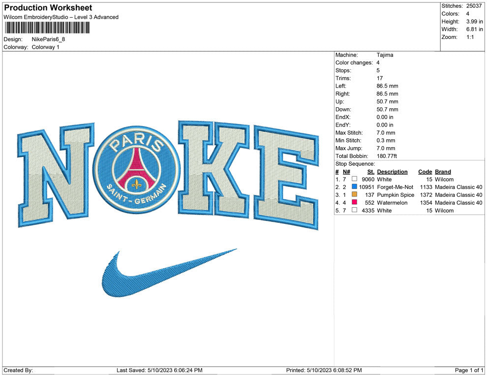 Nike Paris