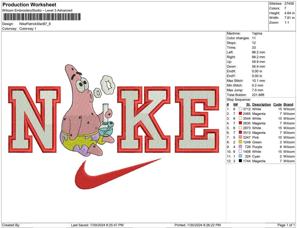 Nike Patrick Star B