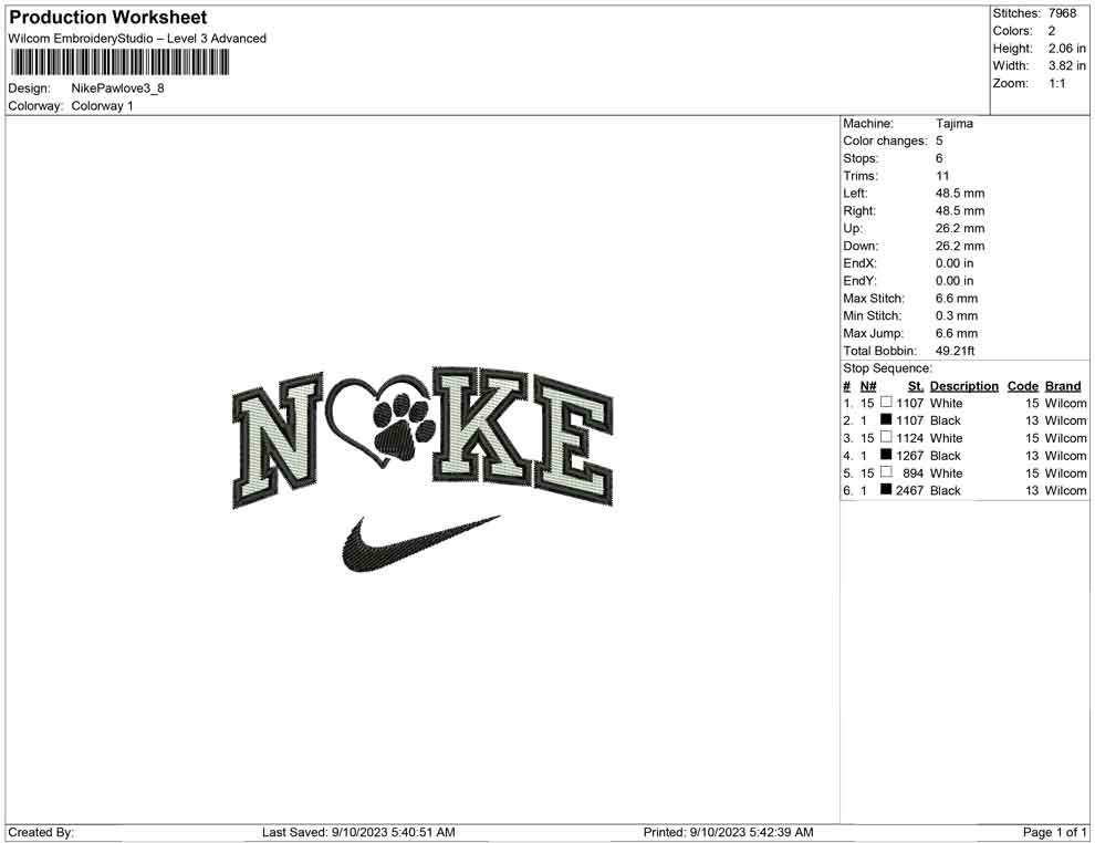 Nike Paw Love