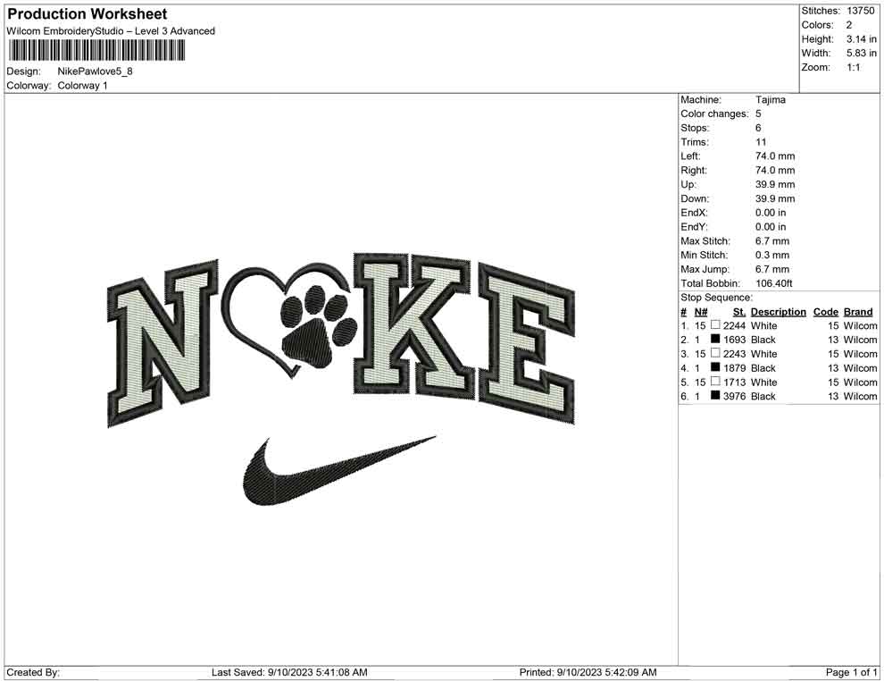 Nike Paw Love