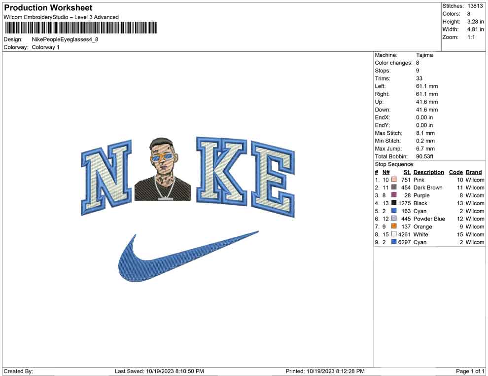 Nike people eyeglasses