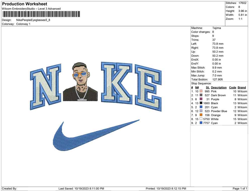 Nike people eyeglasses