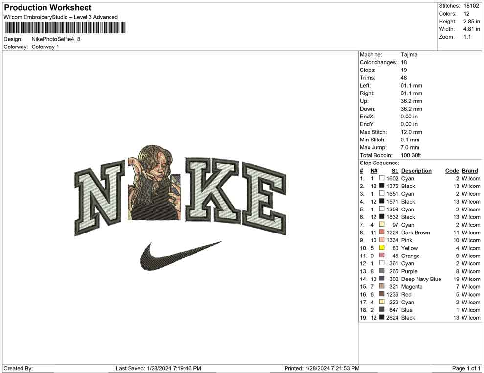 Nike Photo Selfie
