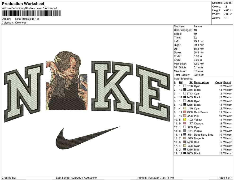 Nike Photo Selfie