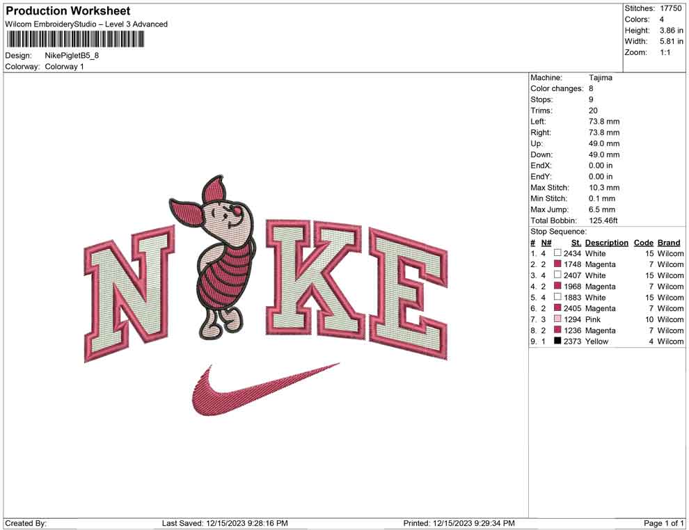 Nike Piglet B