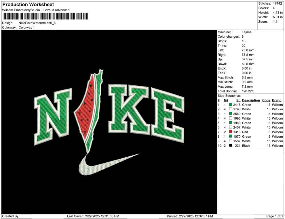 Nike Plstn Watermelon