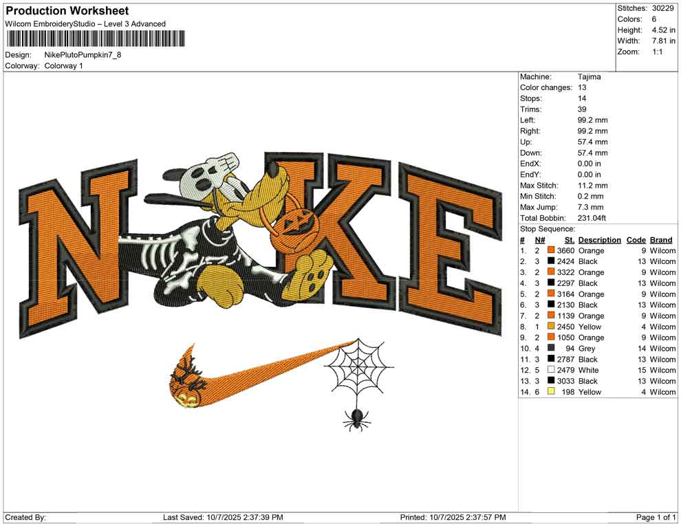 Nike Pluto Pumpkin