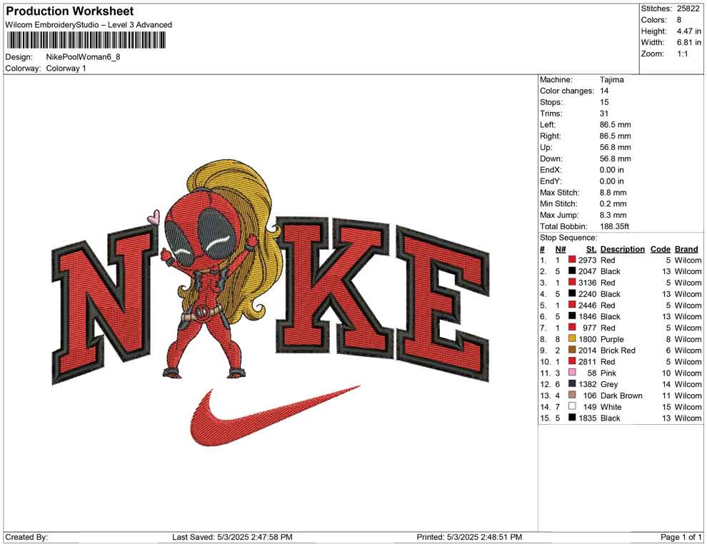 Nike Pool Woman