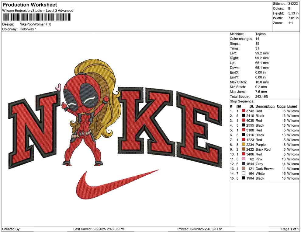 Nike Pool Woman