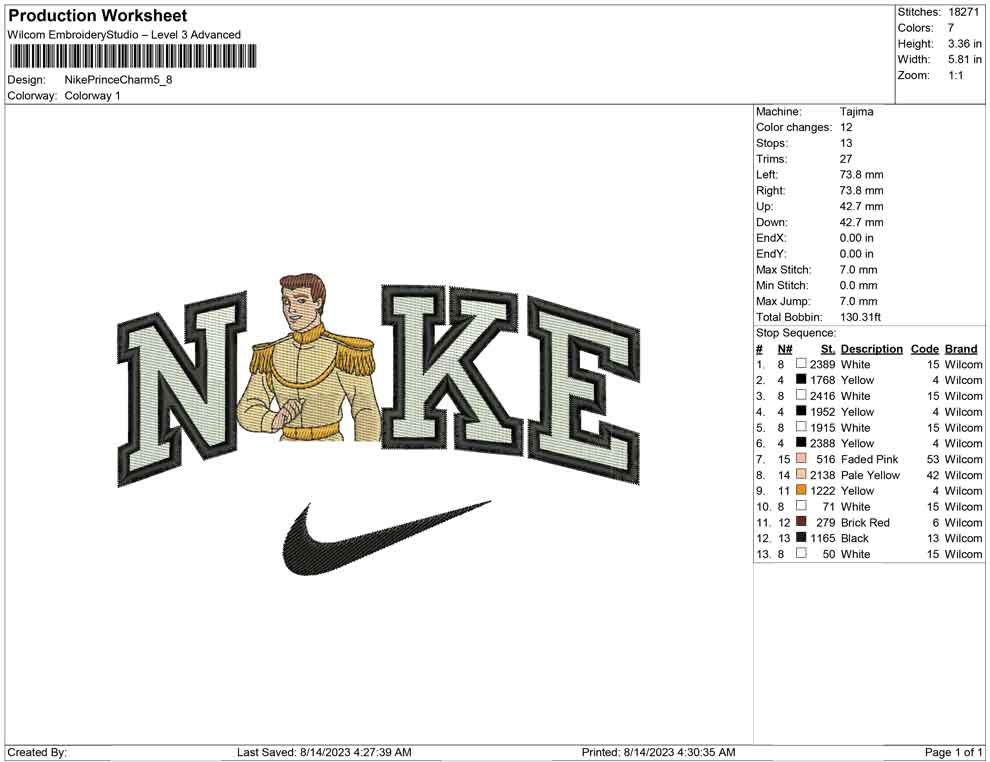 Nike Prince Charm