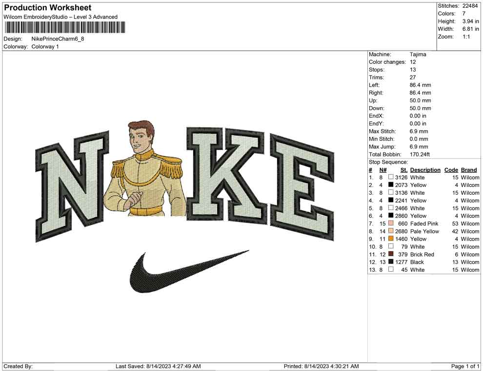 Nike Prince Charm
