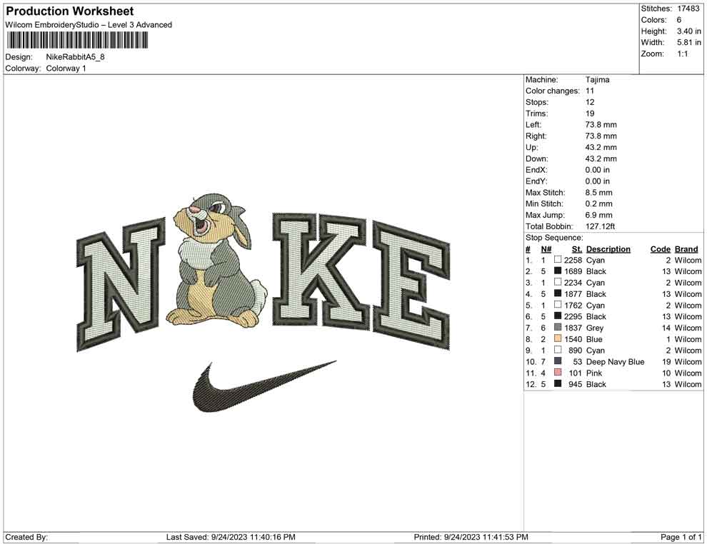 Nike rabbit A