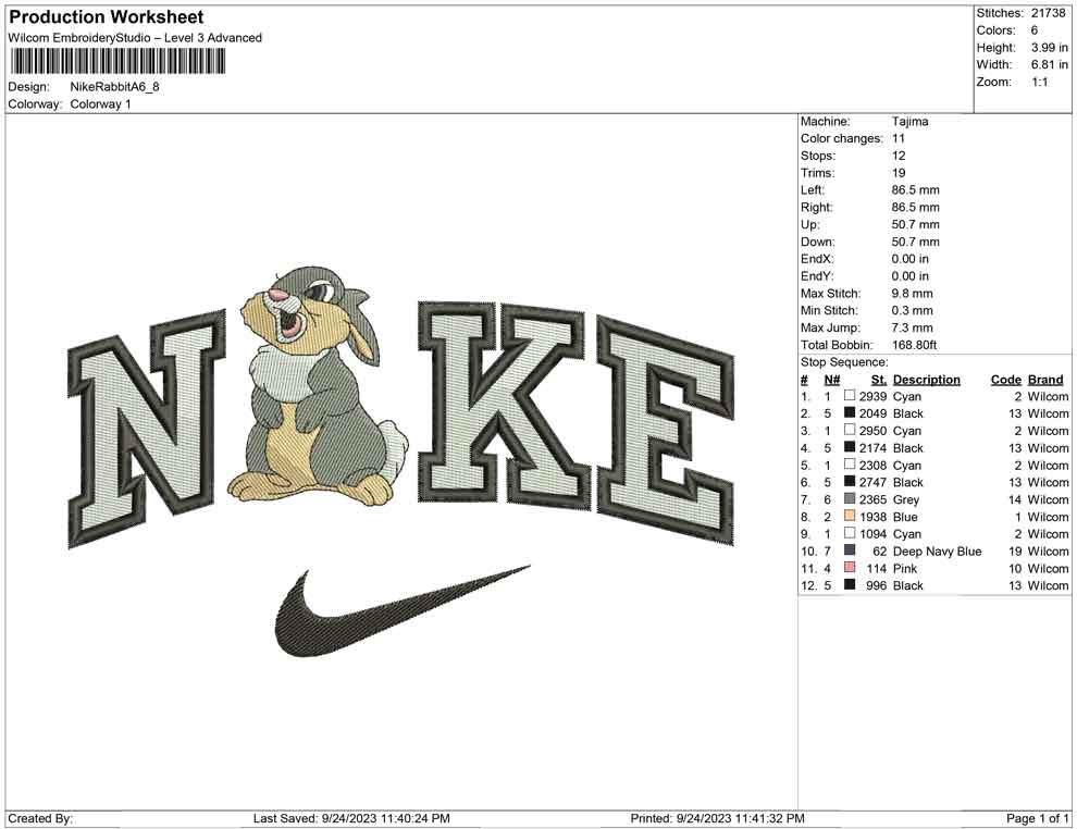 Nike rabbit A