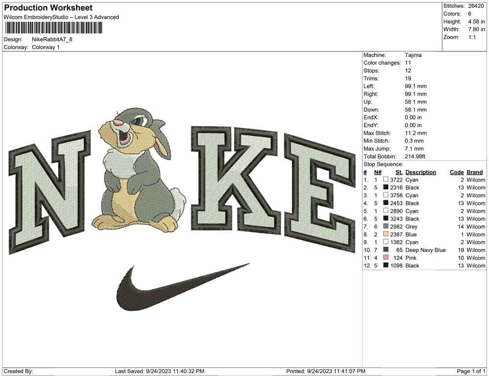 Nike rabbit A