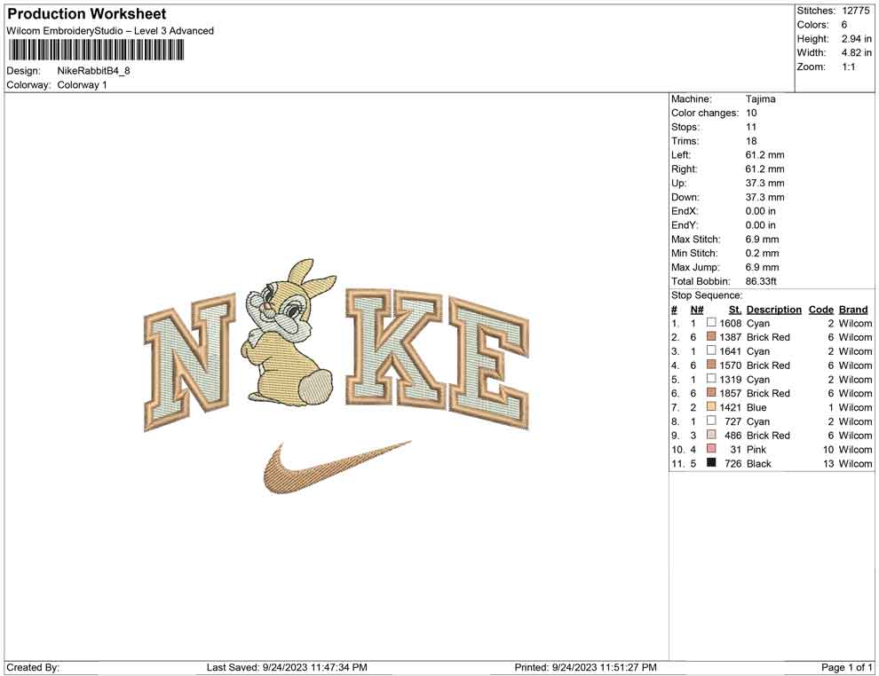 Nike rabbit B